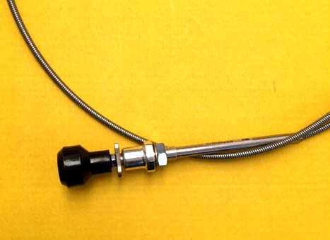 A-820 Friction Lock Control - 60 inch Black Knob - Half Price to clear